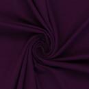 Baumwolljersey Vanessa uni in Aubergine 938, dunkles Lila, glatte Maschenware